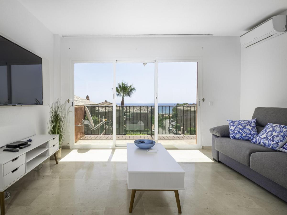 2308- 2Bedrooms Apt With Stunning Sea View-Terrace Manilva Exterior foto